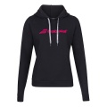 Hoodie Babolat z kapturem Exercise Club czarny damski